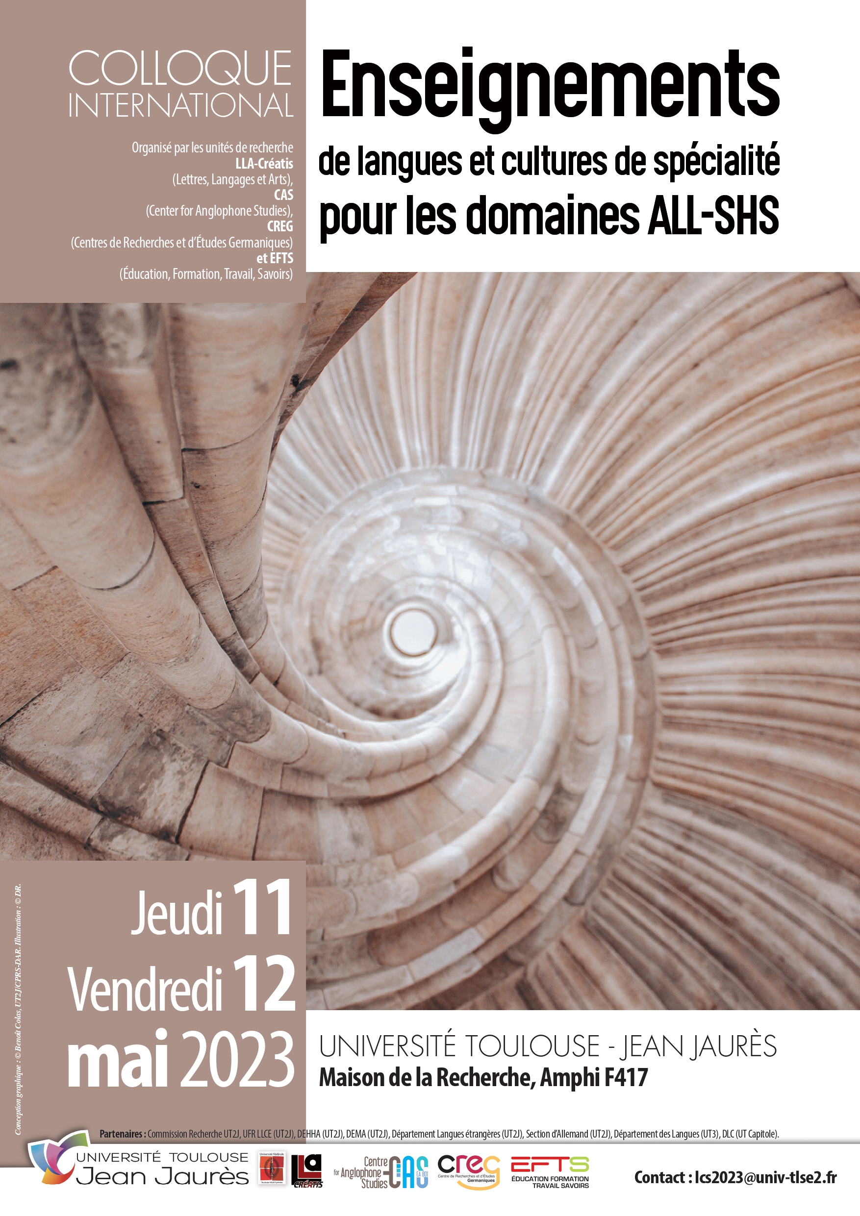 Congreso internacional Enseignements de langues et cultures de spécialité pour les domaines ALL-SHS