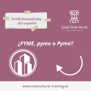 M84 ¿”PYME”, “pyme” o “Pyme”?